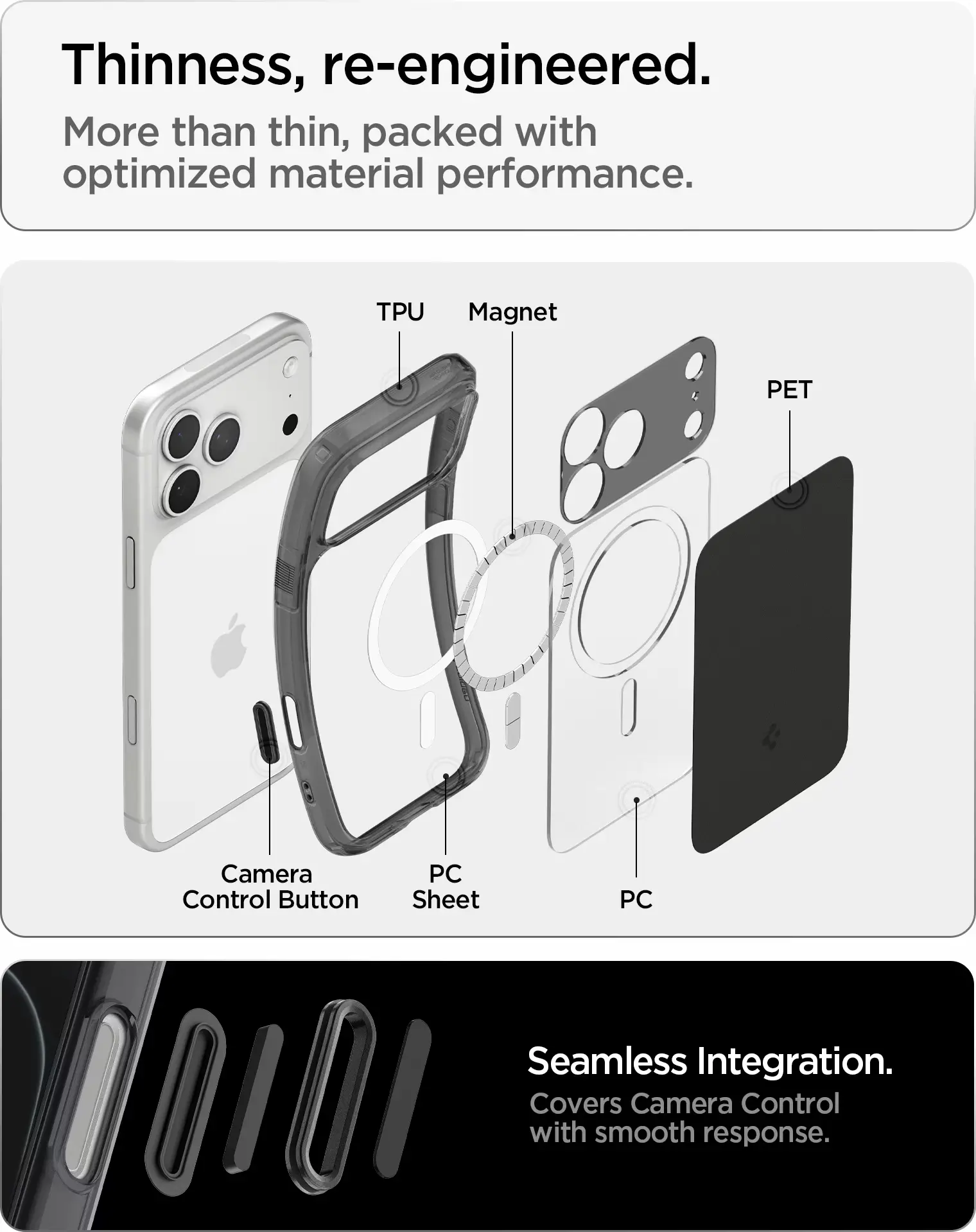 Spigen Ultra Hybrid T Apple iPhone 18 Pro / 17 Pro Hoesje MagSafe Zwart afbeelding 5