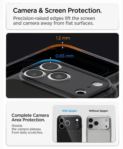 Spigen Ultra Hybrid T Apple iPhone 18 Pro / 17 Pro Hoesje MagSafe Zwart afbeelding 8