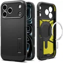 Spigen Tough Armor T Apple iPhone 18 Pro / 17 Pro Hoesje MagSafe Zwart