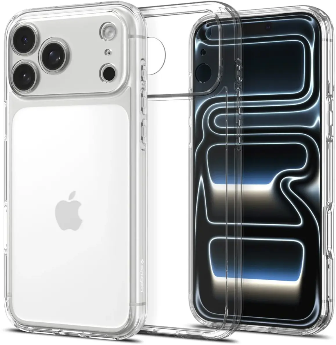 Spigen Ultra Hybrid Apple iPhone 18 Pro / 17 Pro Hoesje Back Cover Transparant afbeelding 1