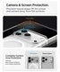 Spigen Liquid Crystal Apple iPhone 18 Pro / 17 Pro Hoesje MagSafe Clear Wit afbeelding 6