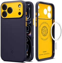 Spigen Nano Pop MagFit Apple iPhone 18 Pro / 17 Pro Hoesje MagSafe Blauw afbeelding