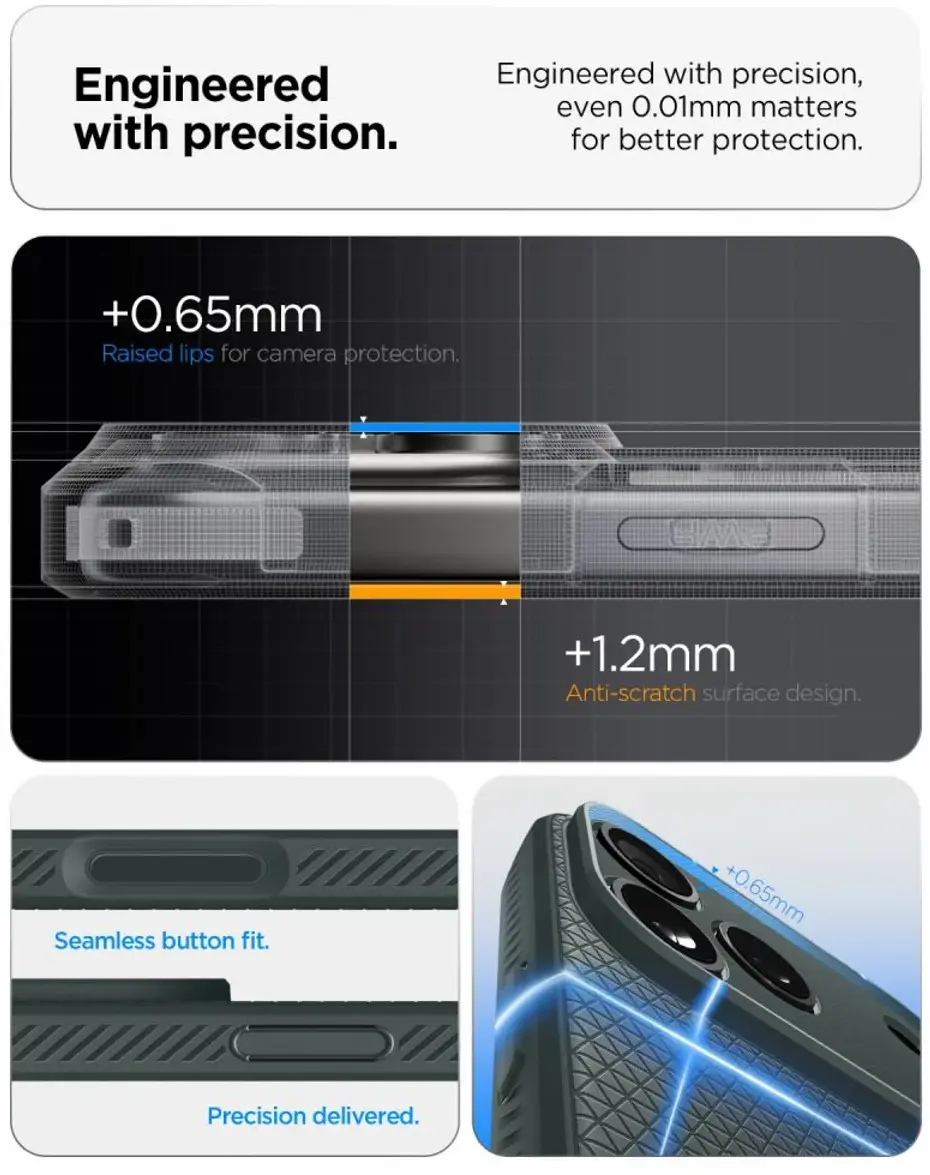 Spigen Liquid Air Apple iPhone 18 Pro / 17 Pro Hoesje Back Cover Groen afbeelding 6