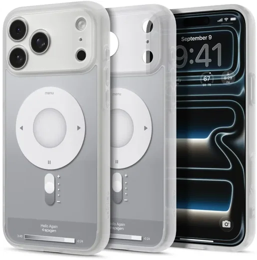 Spigen Ultra Hybrid MagFit iPhone 18 Pro / 17 Pro Hoesje MagSafe Classic Zilver afbeelding 2