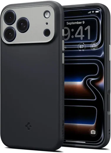 Spigen Nano Pop MagFit Apple iPhone 18 Pro / 17 Pro Hoesje MagSafe Zwart afbeelding 2