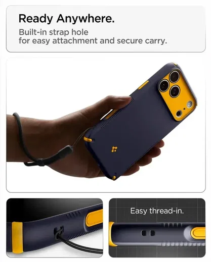 Spigen Nano Pop Hybrid MagFit iPhone 18 Pro / 17 Pro MagSafe Back Cover Blauw afbeelding 10