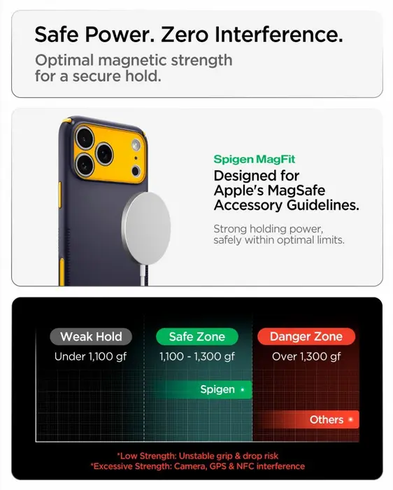 Spigen Nano Pop Hybrid MagFit iPhone 18 Pro / 17 Pro MagSafe Back Cover Blauw afbeelding 9