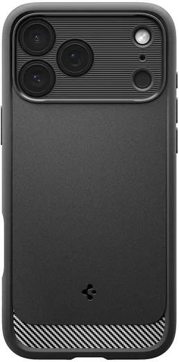 Spigen Rugged Armor MagFit Apple iPhone 18 Pro / 17 Pro Hoesje MagSafe Zwart afbeelding 9