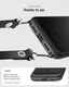 Spigen Rugged Armor MagFit Apple iPhone 18 Pro / 17 Pro Hoesje MagSafe Zwart afbeelding 7
