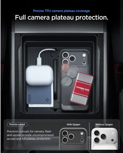 Spigen Rugged Armor MagFit Apple iPhone 18 Pro / 17 Pro Hoesje MagSafe Zwart afbeelding 5