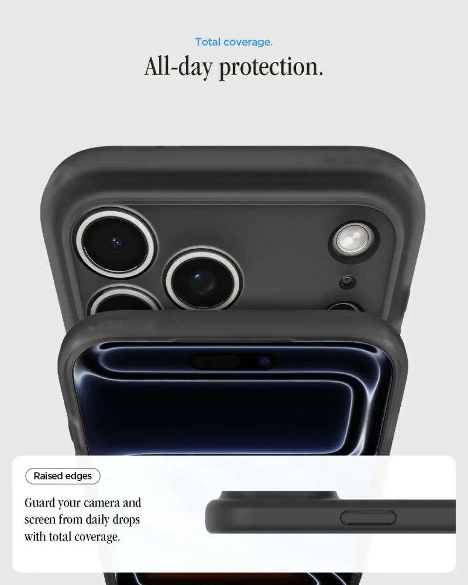 Spigen Ultra Hybrid MagFit iPhone 18 Pro / 17 Pro Hoesje MagSafe Classic Zwart afbeelding 3