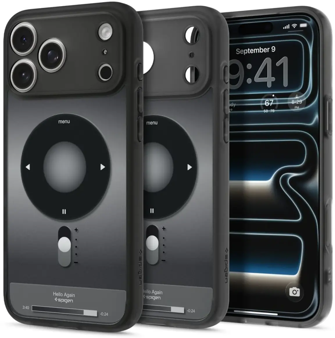 Spigen Ultra Hybrid MagFit iPhone 18 Pro / 17 Pro Hoesje MagSafe Classic Zwart afbeelding 2