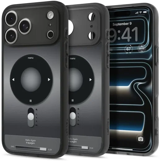 Spigen Ultra Hybrid MagFit iPhone 18 Pro / 17 Pro Hoesje MagSafe Classic Zwart afbeelding 2