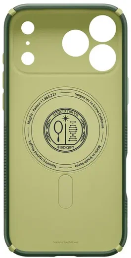 Spigen Nano Pop Hybrid MagFit iPhone 18 Pro / 17 Pro MagSafe Back Cover Groen afbeelding 12