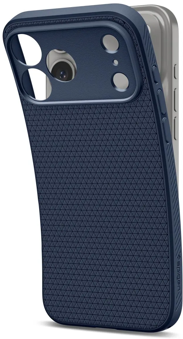 Spigen Liquid Air Apple iPhone 18 Pro / 17 Pro Hoesje Back Cover Blauw afbeelding 9