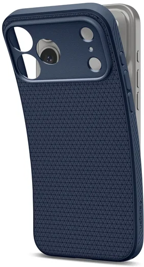 Spigen Liquid Air Apple iPhone 18 Pro / 17 Pro Hoesje Back Cover Blauw afbeelding 9
