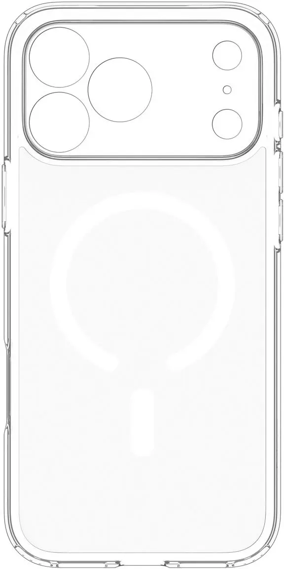 Spigen Ultra Hybrid MagFit iPhone 18 Pro / 17 Pro Hoesje MagSafe Frosted Wit afbeelding 12