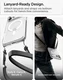 Spigen Ultra Hybrid MagFit iPhone 18 Pro / 17 Pro Hoesje MagSafe Frosted Wit afbeelding 10