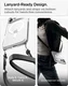 Spigen Ultra Hybrid MagFit iPhone 18 Pro / 17 Pro Hoesje MagSafe Clear Wit afbeelding 10