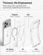 Spigen Ultra Hybrid MagFit iPhone 18 Pro / 17 Pro Hoesje MagSafe Clear Wit afbeelding 7