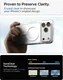 Spigen Ultra Hybrid MagFit iPhone 18 Pro / 17 Pro Hoesje MagSafe Clear Wit afbeelding 8