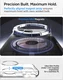 Spigen Ultra Hybrid MagFit iPhone 18 Pro / 17 Pro Hoesje MagSafe Clear Wit afbeelding 6