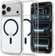 Spigen Ultra Hybrid MagFit iPhone 18 Pro / 17 Pro Hoesje MagSafe Clear Blauw afbeelding 2