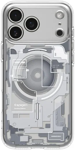 Spigen Ultra Hybrid MagFit iPhone 18 Pro / 17 Pro Hoesje MagSafe Zero One Wit afbeelding 9