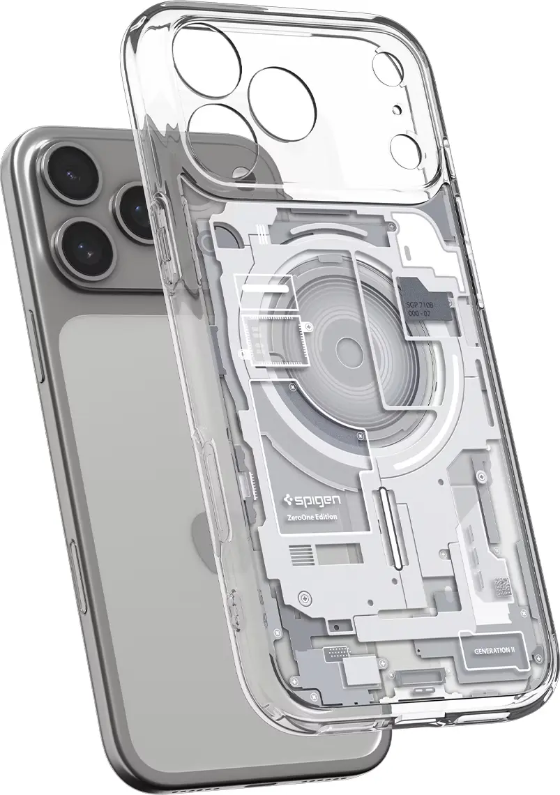 Spigen Ultra Hybrid MagFit iPhone 18 Pro / 17 Pro Hoesje MagSafe Zero One Wit afbeelding 10