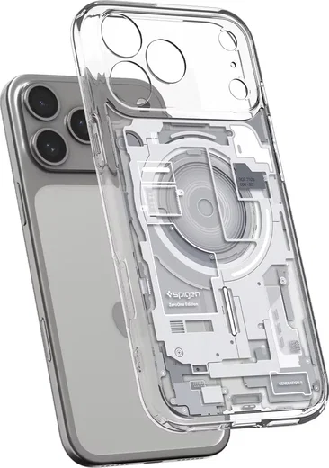 Spigen Ultra Hybrid MagFit iPhone 18 Pro / 17 Pro Hoesje MagSafe Zero One Wit afbeelding 10