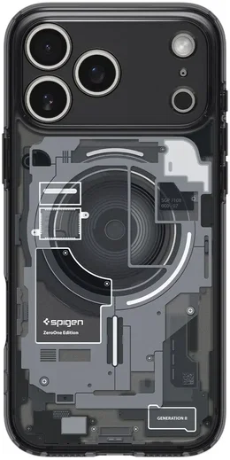 Spigen Ultra Hybrid MagFit iPhone 18 Pro / 17 Pro Hoesje MagSafe Zero One Zwart afbeelding 9