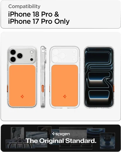 Spigen Ultra Hybrid T Apple iPhone 18 Pro / 17 Pro Hoesje MagSafe Oranje afbeelding 4