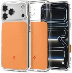 Spigen Ultra Hybrid T Apple iPhone 18 Pro / 17 Pro Hoesje MagSafe Oranje afbeelding