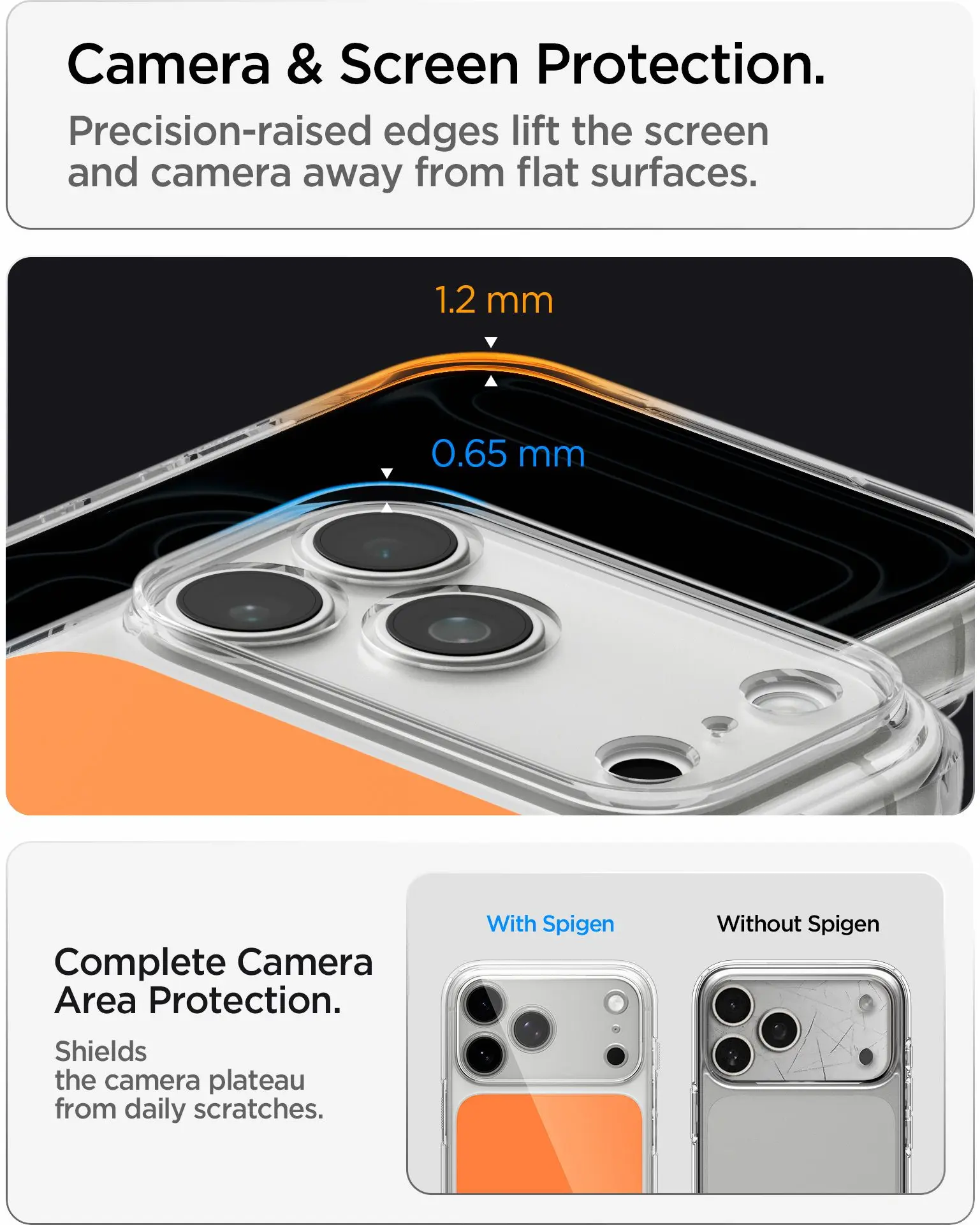 Spigen Ultra Hybrid T Apple iPhone 18 Pro / 17 Pro Hoesje MagSafe Oranje afbeelding 8
