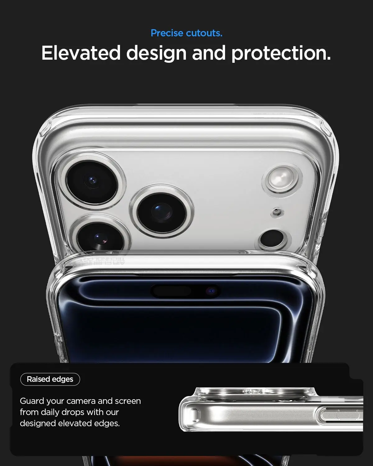 Spigen Ultra Hybrid MagFit iPhone 18 Pro / 17 Pro Hoesje MagSafe Titanium afbeelding 7