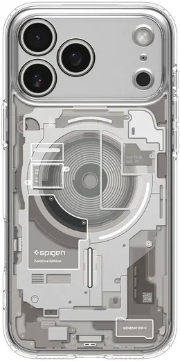 Spigen Ultra Hybrid MagFit iPhone 18 Pro / 17 Pro Hoesje MagSafe Titanium afbeelding 9