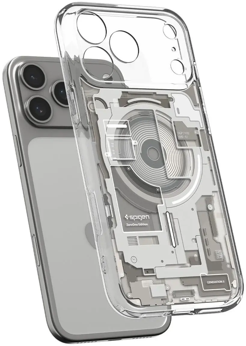 Spigen Ultra Hybrid MagFit iPhone 18 Pro / 17 Pro Hoesje MagSafe Titanium afbeelding 10