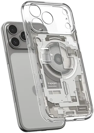 Spigen Ultra Hybrid MagFit iPhone 18 Pro / 17 Pro Hoesje MagSafe Titanium afbeelding 10