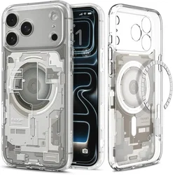 Spigen Ultra Hybrid MagFit iPhone 18 Pro / 17 Pro Hoesje MagSafe Titanium afbeelding
