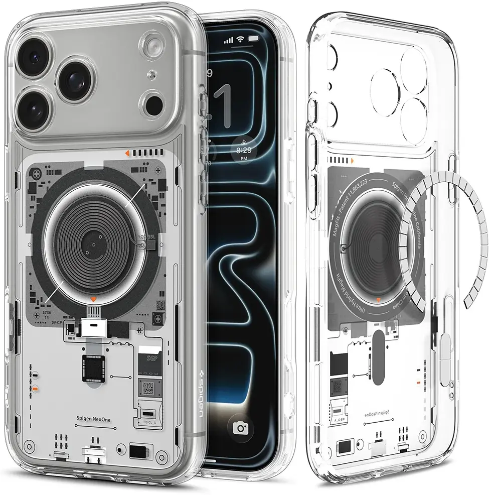 Spigen Ultra Hybrid MagFit iPhone 18 Pro / 17 Pro Hoesje MagSafe Neo One afbeelding 1