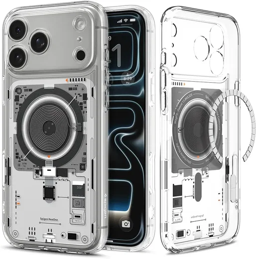 Spigen Ultra Hybrid MagFit iPhone 18 Pro / 17 Pro Hoesje MagSafe Neo One afbeelding 1