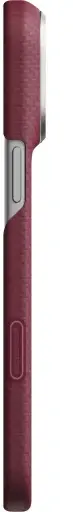 PITAKA Edge iPhone 18 Pro Max / 17 Pro Max Hoesje Magnetic Ultra Dun Burgundy afbeelding 7