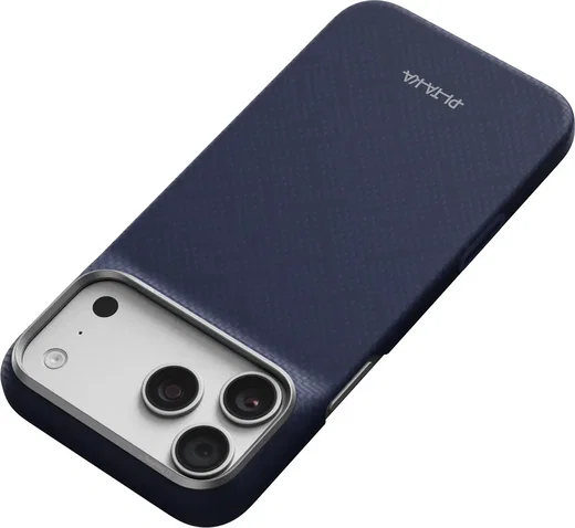 PITAKA Edge iPhone 18 Pro Max / 17 Pro Max Hoesje Magnetic Ultra Dun Donkerblauw afbeelding 5