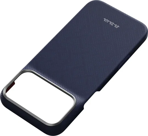 PITAKA Edge iPhone 18 Pro Max / 17 Pro Max Hoesje Magnetic Ultra Dun Donkerblauw afbeelding 2