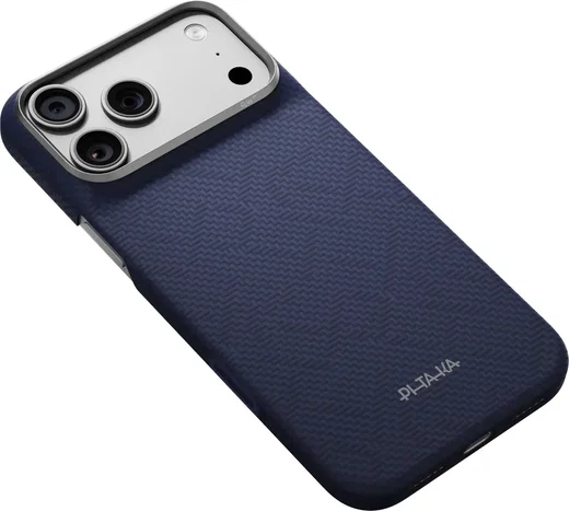 PITAKA Edge iPhone 18 Pro Max / 17 Pro Max Hoesje Magnetic Ultra Dun Donkerblauw afbeelding 4
