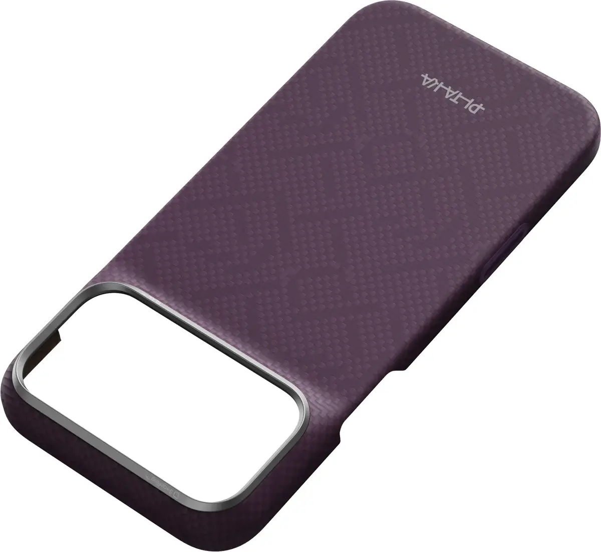 PITAKA Edge iPhone 18 Pro Max / 17 Pro Max Hoesje 600D Magnetic Ultra Dun Paars afbeelding 2