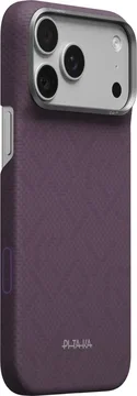 PITAKA Edge iPhone 18 Pro Max / 17 Pro Max Hoesje 600D Magnetic Ultra Dun Paars