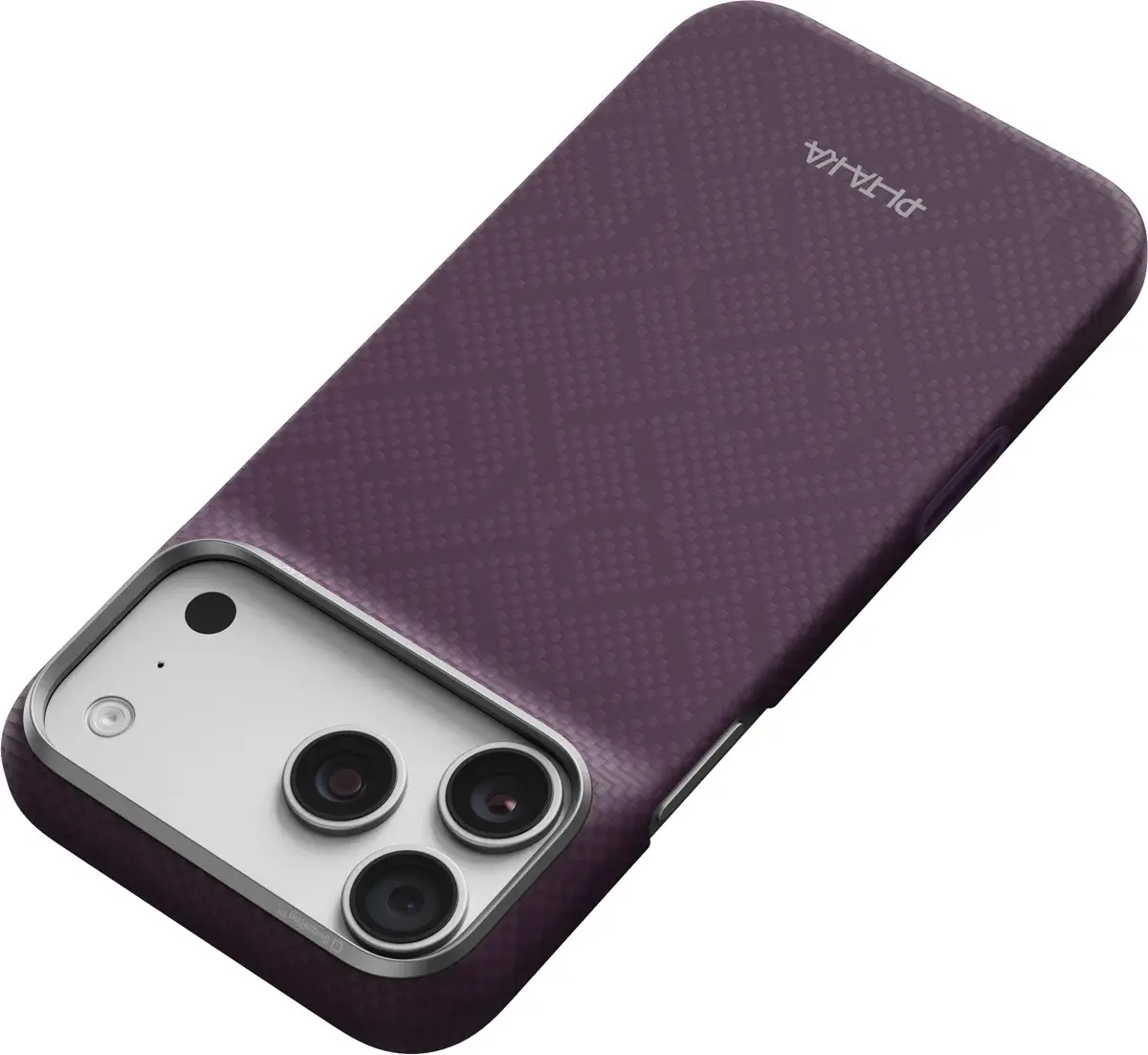 PITAKA Edge iPhone 18 Pro Max / 17 Pro Max Hoesje 600D Magnetic Ultra Dun Paars afbeelding 5
