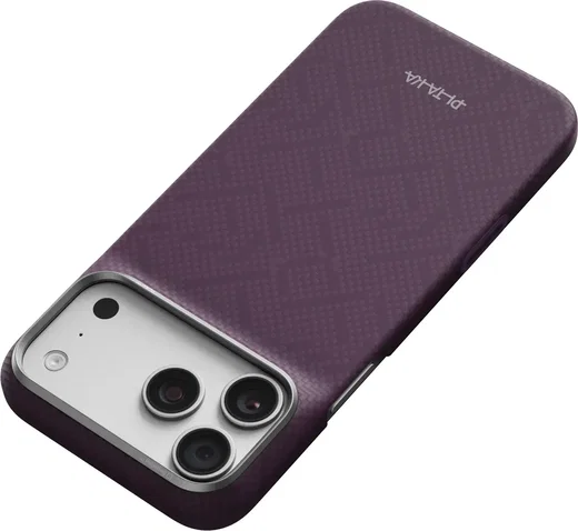 PITAKA Edge iPhone 18 Pro Max / 17 Pro Max Hoesje 600D Magnetic Ultra Dun Paars afbeelding 5