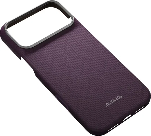 PITAKA Edge iPhone 18 Pro Max / 17 Pro Max Hoesje 600D Magnetic Ultra Dun Paars afbeelding 6